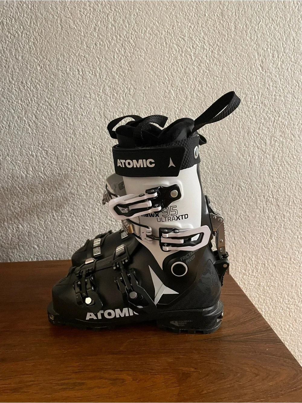 Hawx UltraXTR Black and White Ski Boot